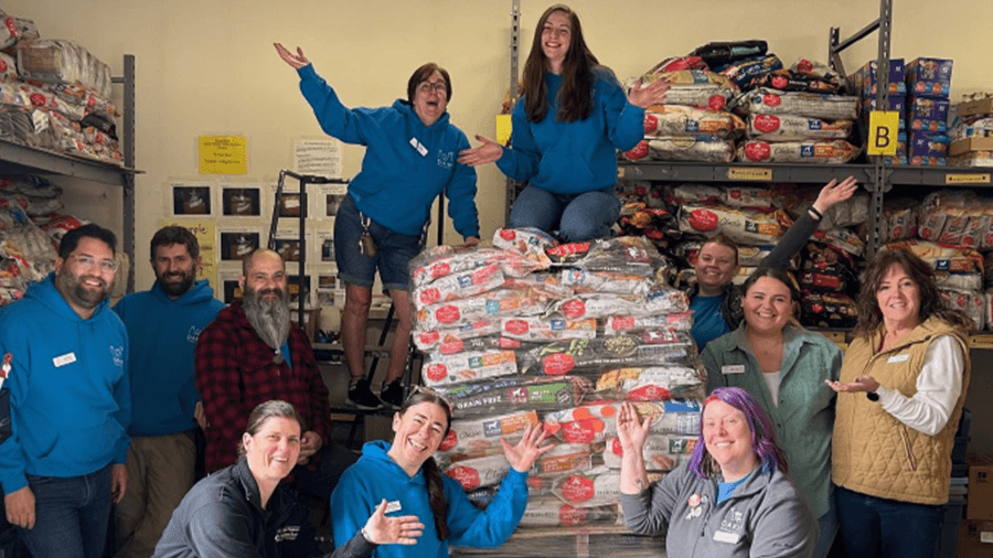 Nearly four tons of pet food donated to Dakin Humane Society in Springfield
