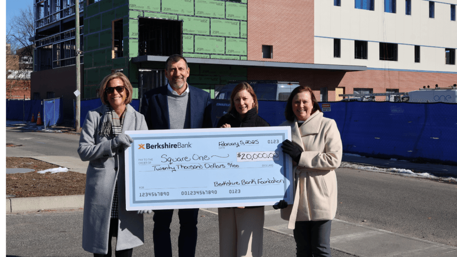 Berkshire Bank grants $20K in support of Square One's campaign