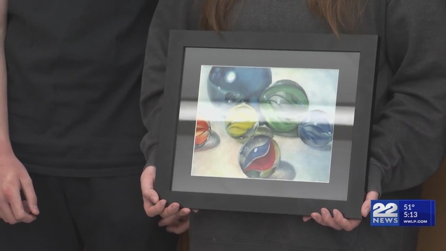 Belchertown High School senior wins 2025 Congressional Art Competition