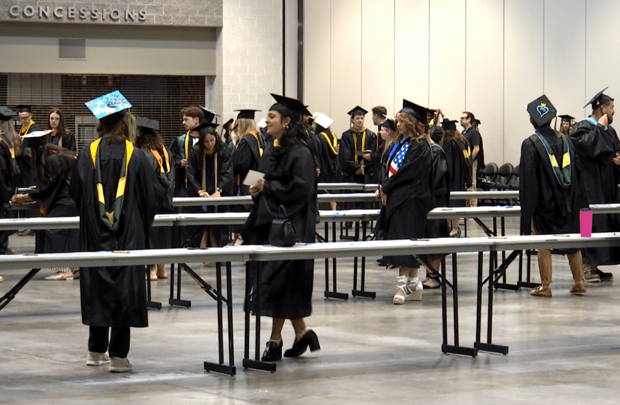 Students graduate at Elms College's 94th commencement ceremony