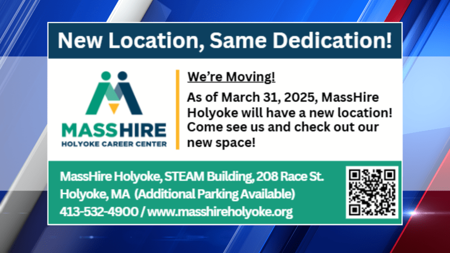 MassHire Holyoke relocating after nearly 30 years