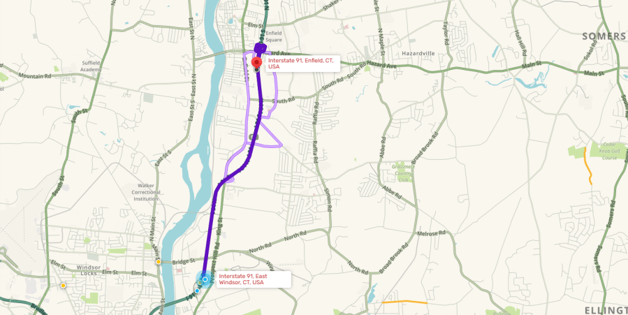 Paving project in Enfield, East Windsor on I-91 to cause traffic delays