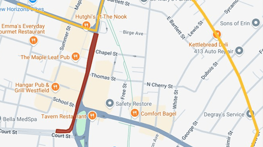 Portion of Elm Street in Westfield closing for Fast 5K Road Race Saturday