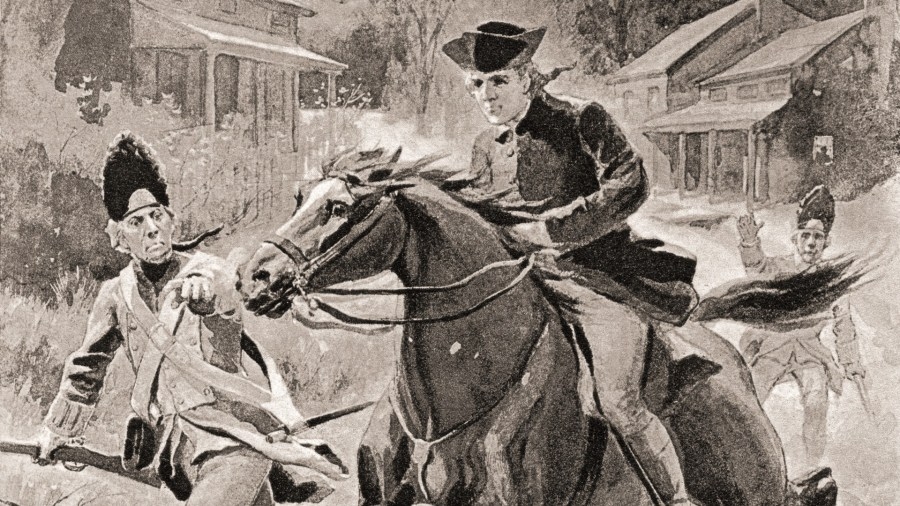 Communities celebrates 250 years since Paul Revere's midnight ride