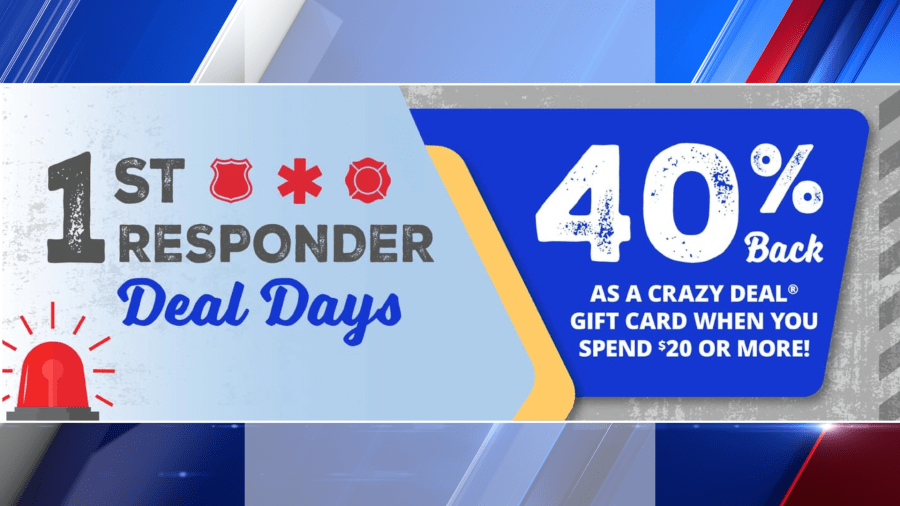 Ocean State Job Lot bringing back 'First Responder Deal Days'