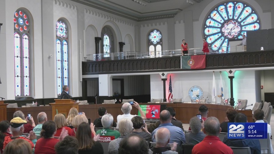 Chicopee celebrates Portuguese heritage with flag-raising ceremony