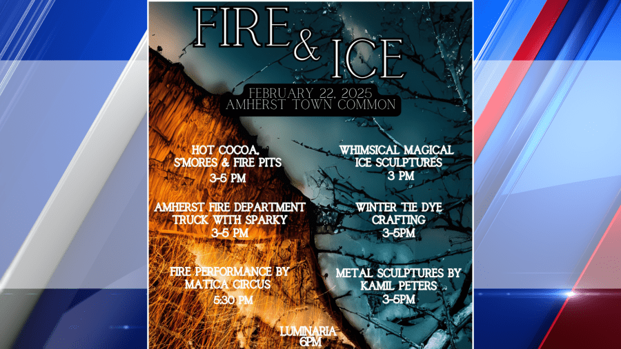 Fifth annual Fire & Ice Festival returns to Amherst