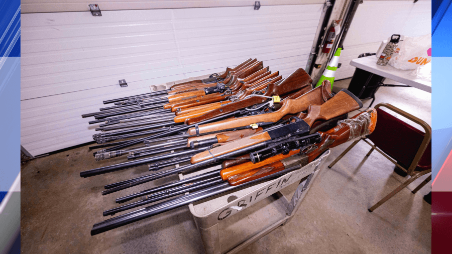 34 firearms collected during Hampden County gun buyback event