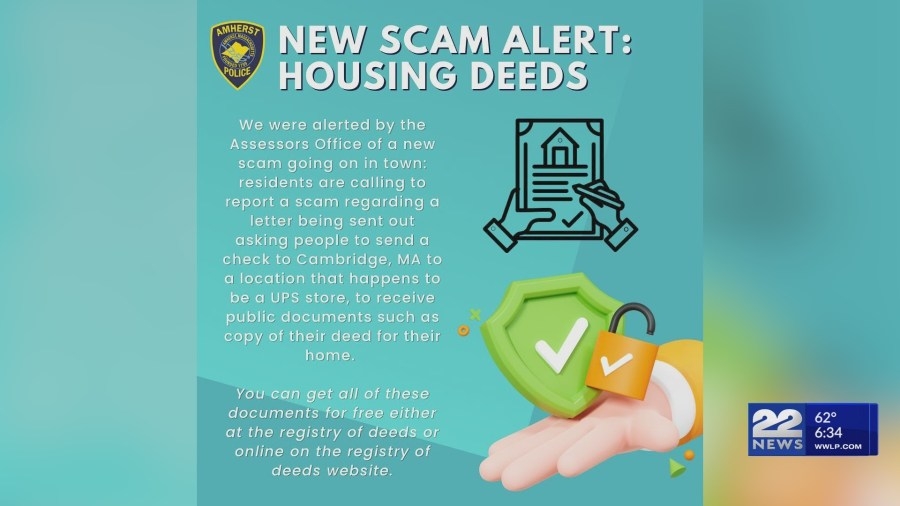 Amherst Police: Don't send checks for free documents