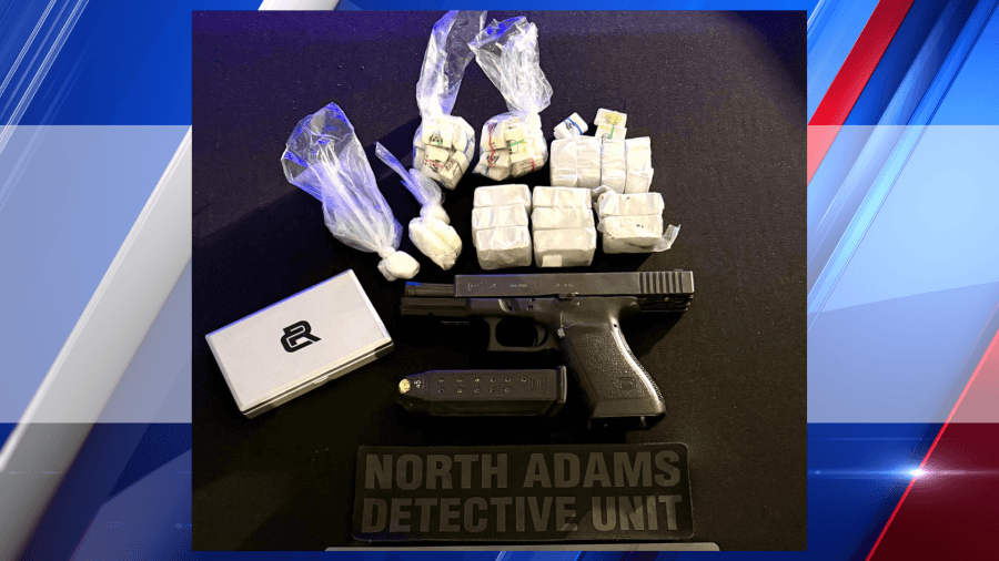 Two men arrested, heroin, cocaine, illegal firearm seized in North Adams investigation