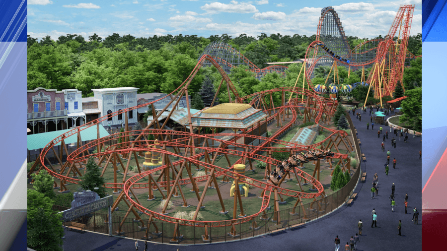 New England's first dual-launch straddle coaster to open at Six Flags New England