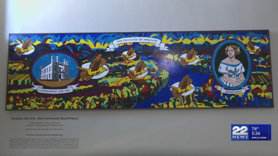 Northampton unveils mural made by community at City Hall