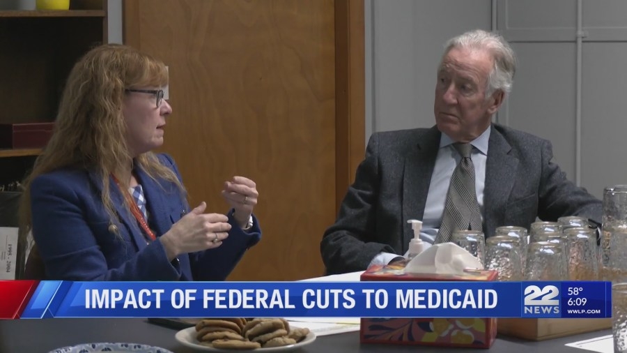 Congressman Neal visits nonprofit affected by proposed Medicaid cuts