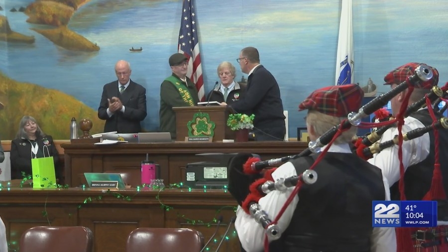 Holyoke honors St. Patrick's Committee ahead of parade