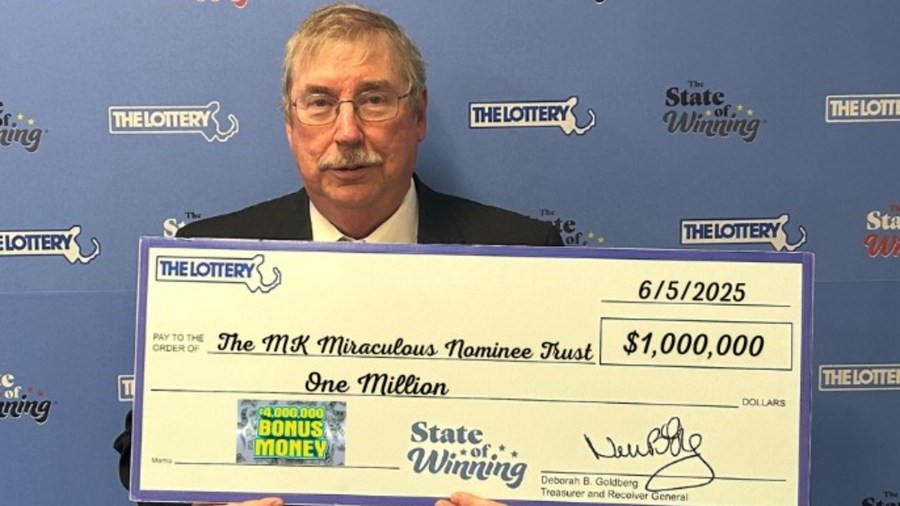 Massachusetts player wins $1 million on instant ticket sold in Springfield