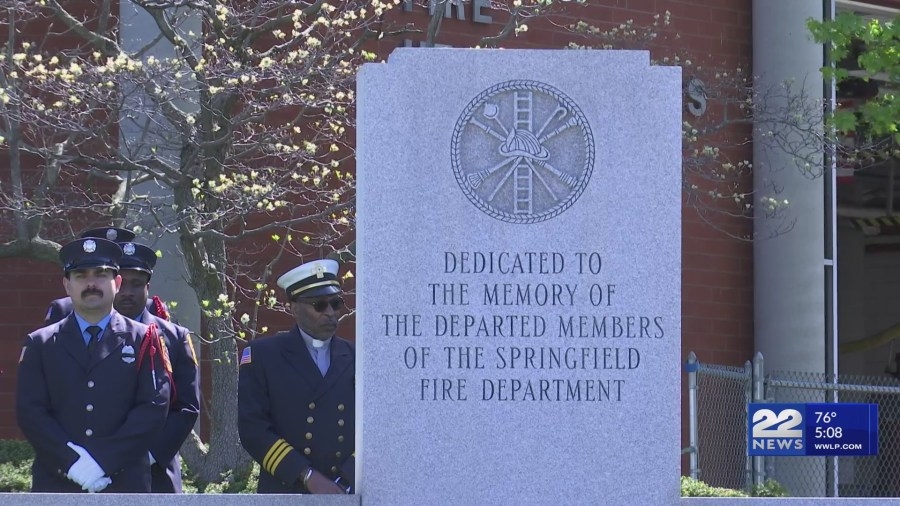 Fallen firefighters honored at ceremony in Springfield