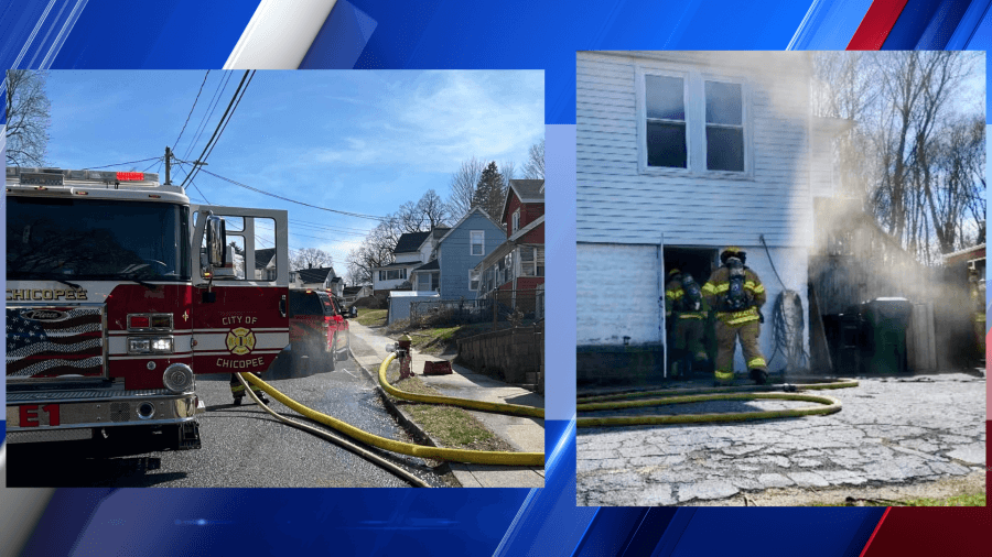 Chicopee crews put out basement fire on Hilton Street