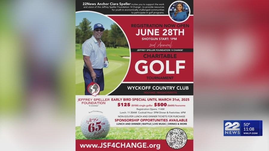 Early bird pricing open for Jeffrey Speller Charitable Golf Tournament