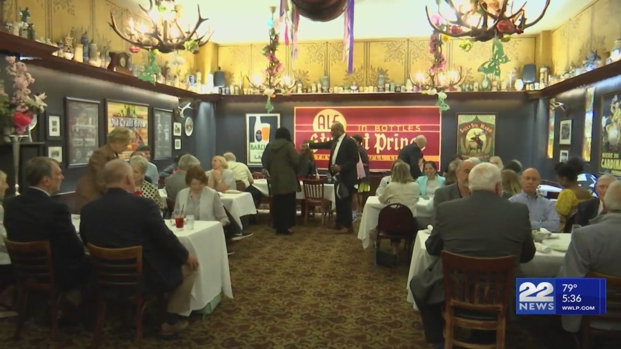 The Springfield Rotary Club recognizes Bob Bolduc with a Paul Harris Award