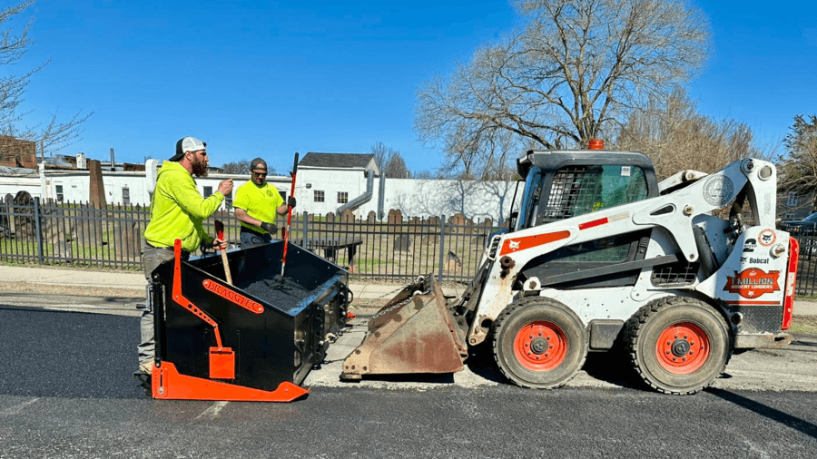 West Springfield DPW launches new pothole machine