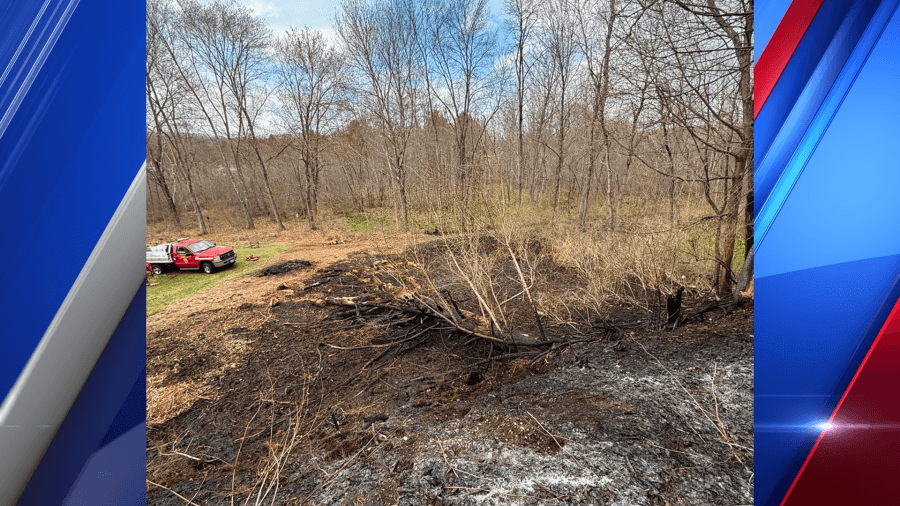 Crews put out rapidly spreading brush fire in Turners Falls
