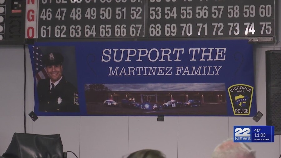 Community supports Chicopee Police officer battling cancer