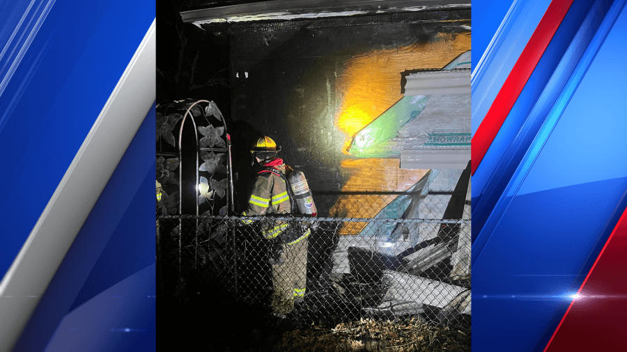 Chicopee crews put out garage fire on Granby Road