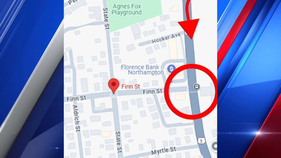 Right turns temporarily prohibited on Finn Street to King Street in Northampton