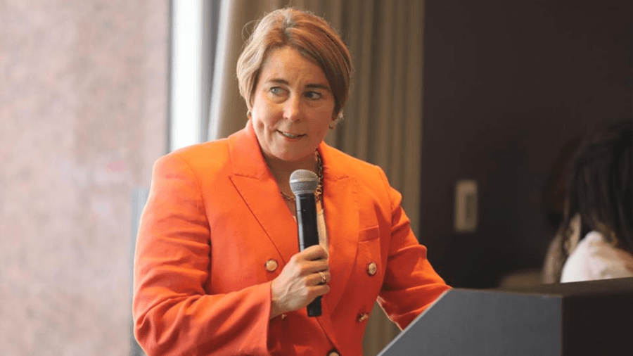 Healey backs Newsom in fight with Trump over LA protest response