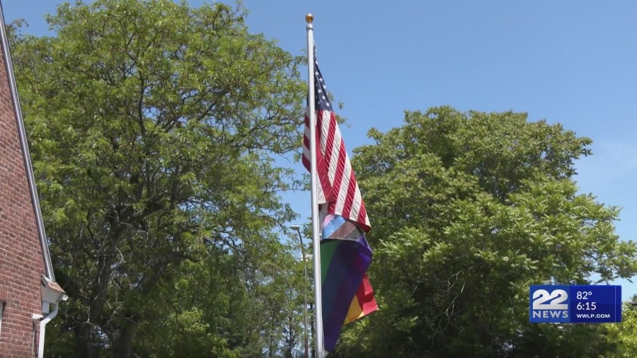 Helix Human Services holds Pride flag-raising ceremony in Springfield