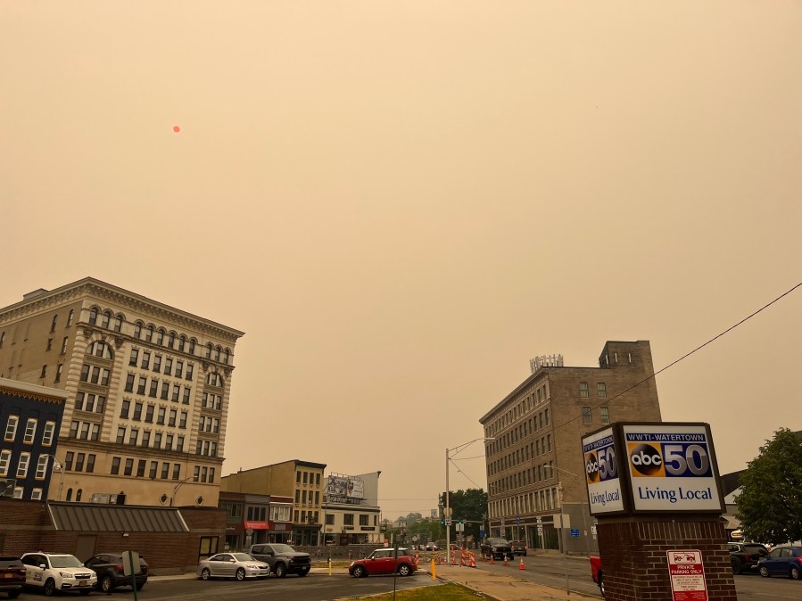 Wildfire smoke from Canada prompts air quality health advisory