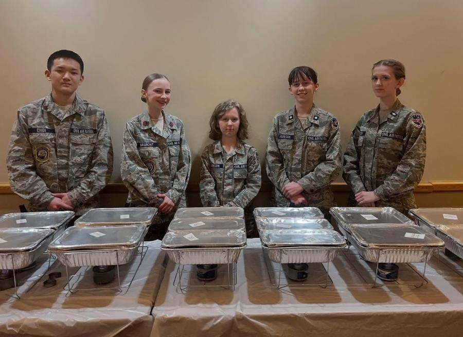 Civil Air Patrol Cadets give back to Fort Drum community