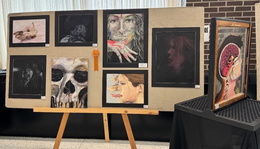 Tri-county art show features 1,000+ young artists' works
