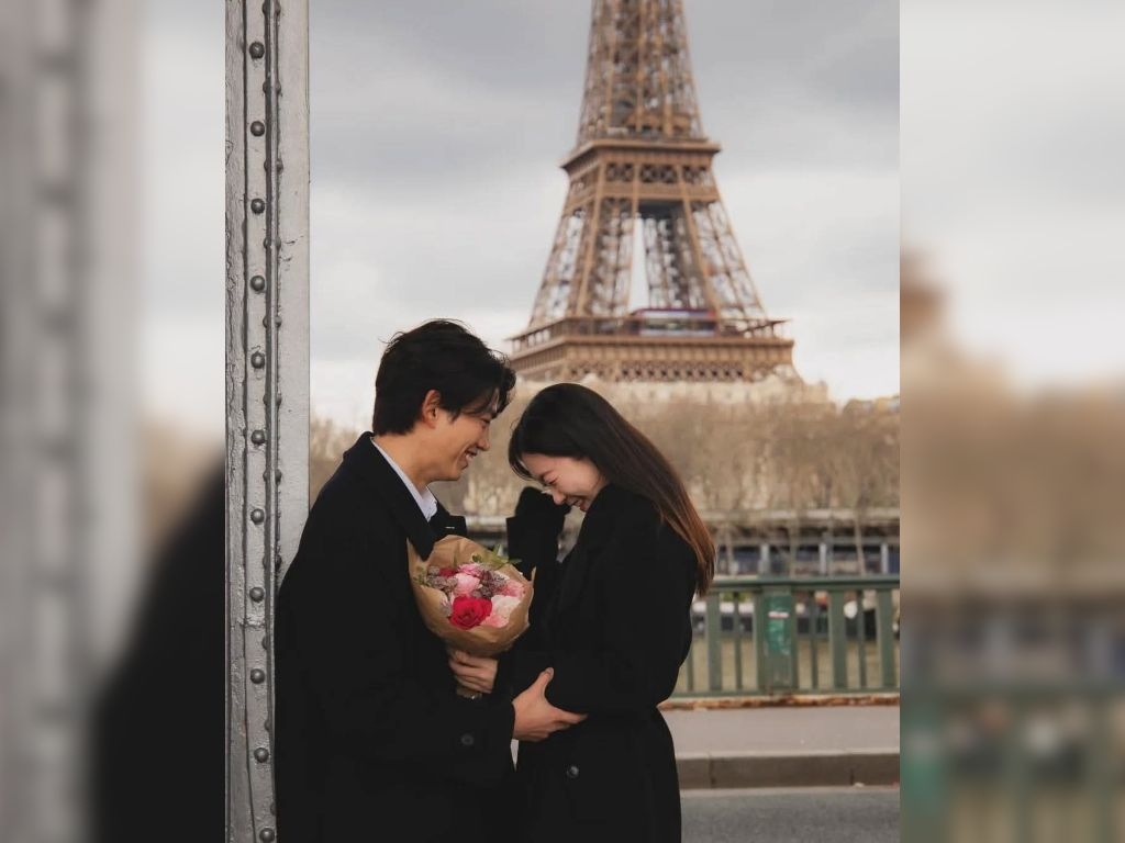 Taecyeon's romantic Paris proposal photos spark social media frenzy