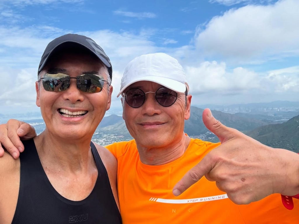 Chow Yun Fat goes on a run on 70th birthday