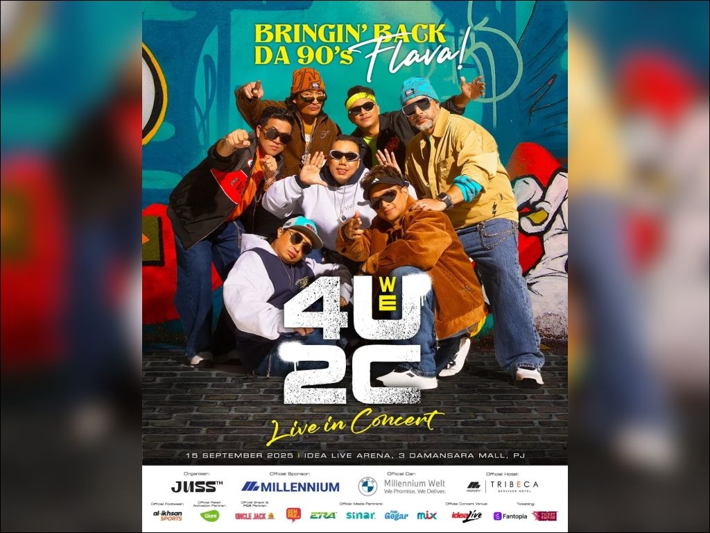 Malaysia's rap group 4U2C bringing back 90s flavour to reunion concert