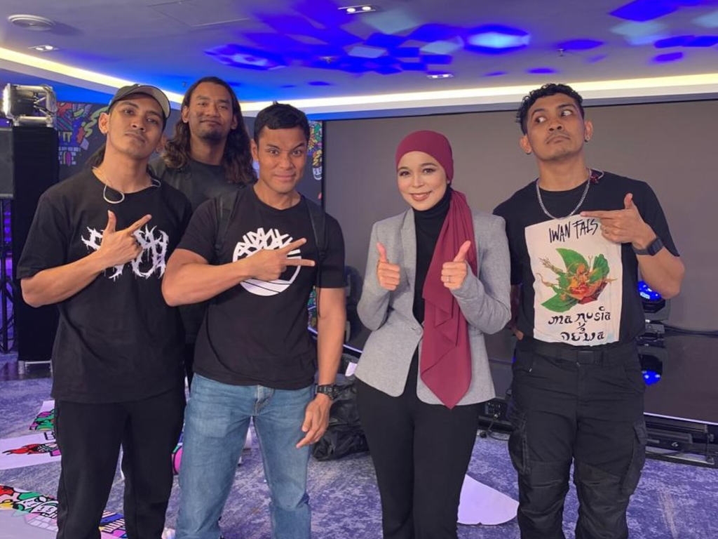 Krisya happy to be back for "Keluang Man" theme song