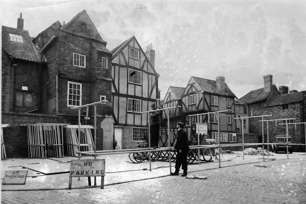 York market: a new market takes shape in Shambles in 1955