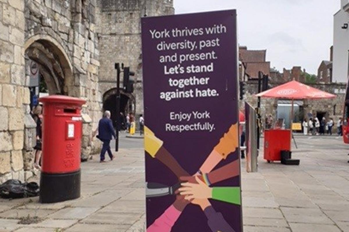 'In all my years in York I have never seen any hatred, only kindnesses'