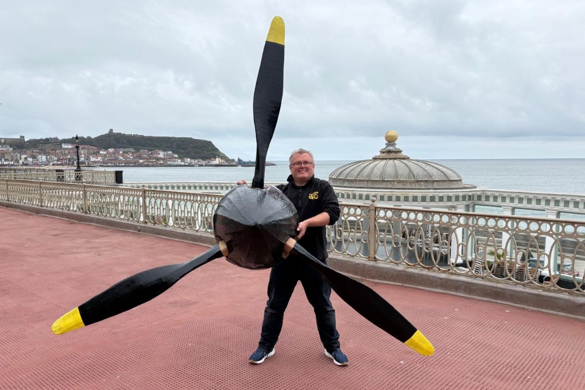 Spitfire replica to grace Scarborough seafront for Armed Forces Day