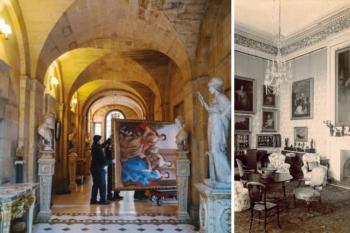 PICTURES: 'Lost' room in North Yorkshire castle opens for first time in 85 years