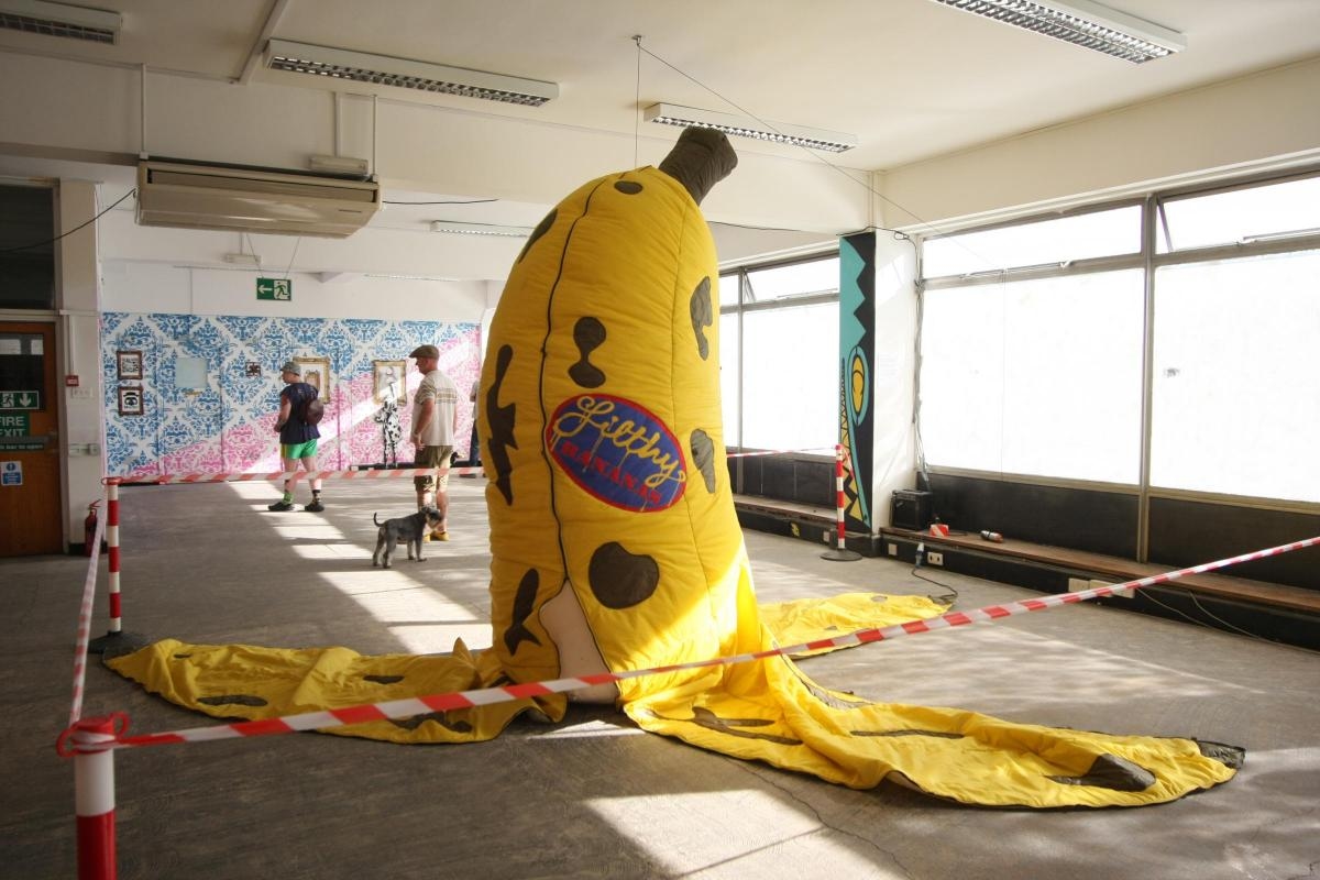 Disused York office block is transformed into art exhibition