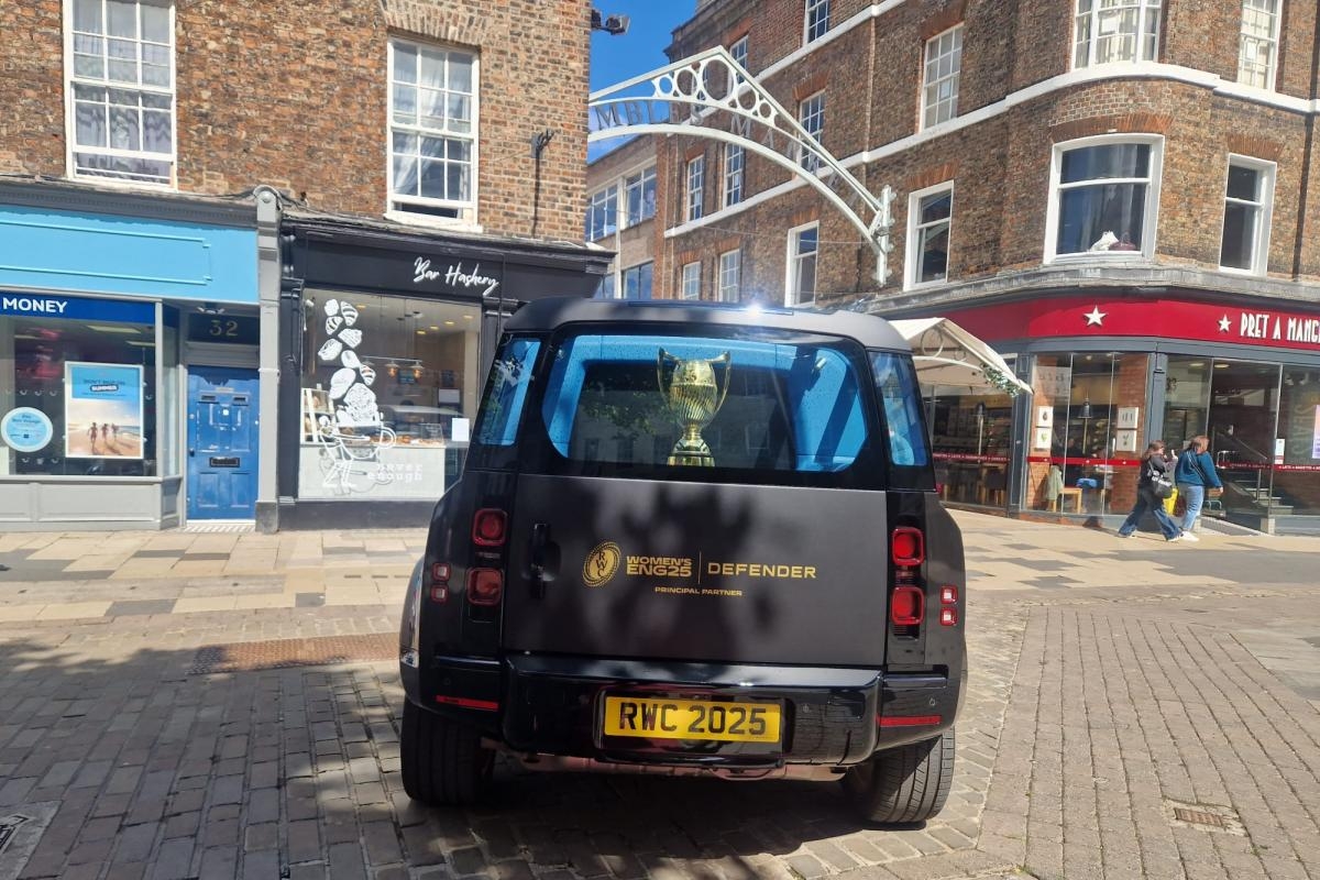 International trophy exhibits in York ahead of summer tournament