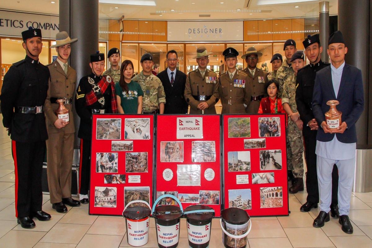 On this day in 2015: Gurkhas raise £32,000 for Nepal earthquake relief