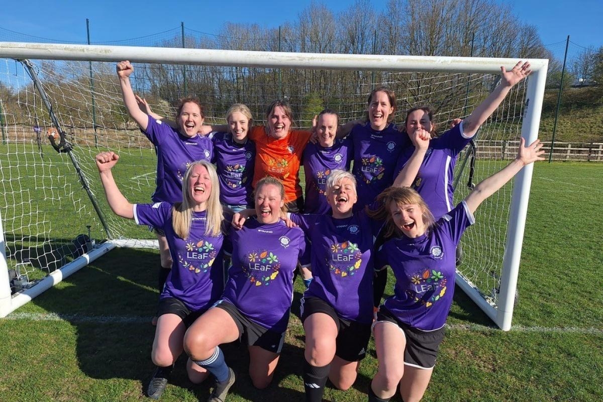 Double sporting glory for York mum, 42, who set up women's football team