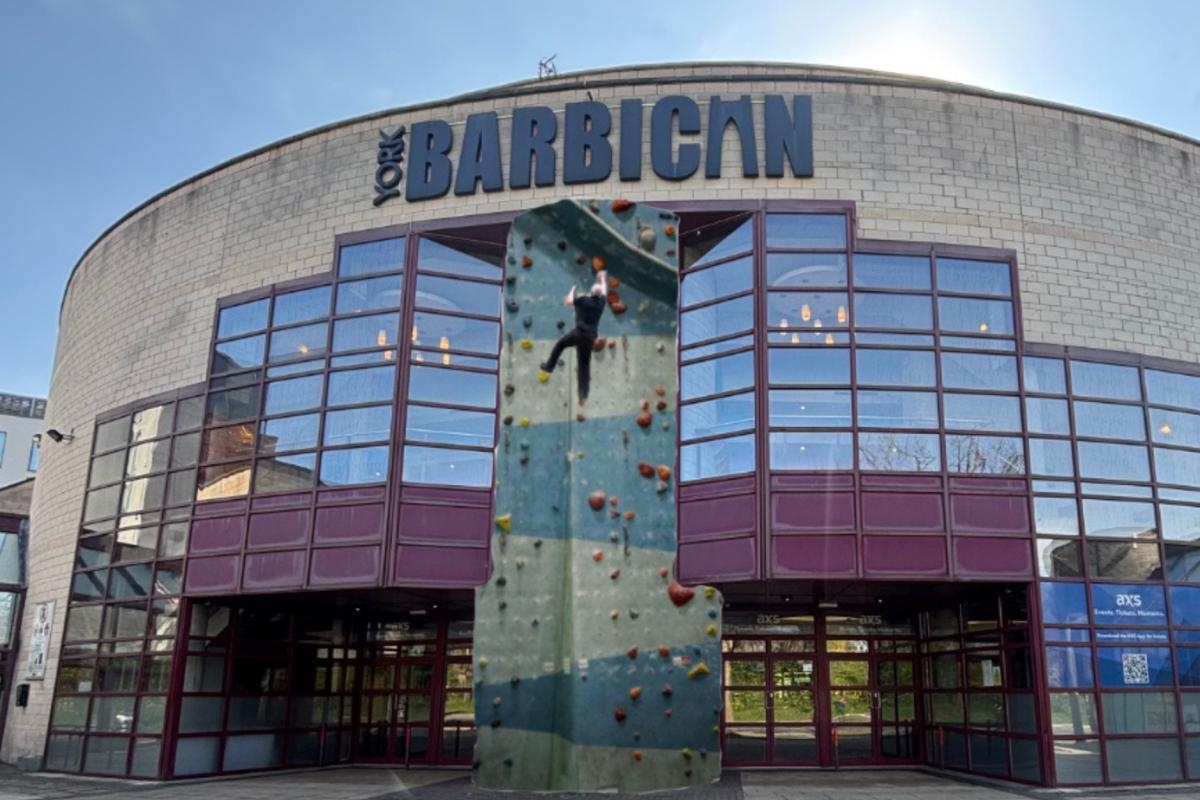 York Barbican to mount climbing wall on exterior of building