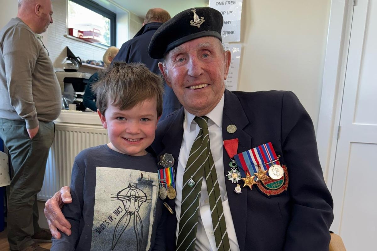 Tears shed as York Normandy veteran recites poem at honorary Strensall event