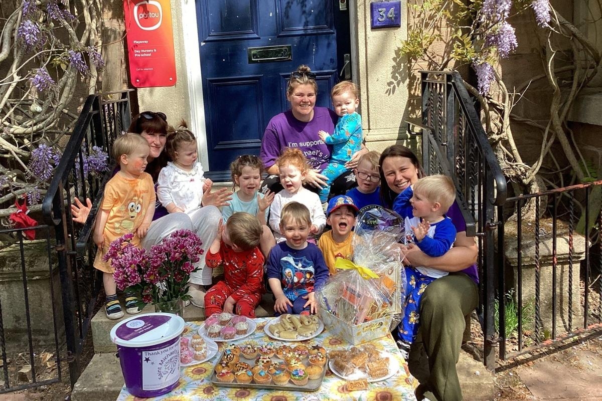 Harrogate pyjama party raises hundreds for Saint Michael's Hospice