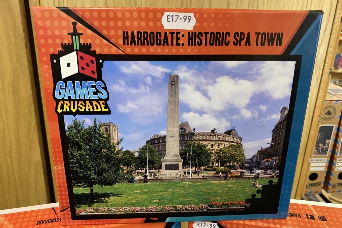 Newly-launched jigsaw puzzle depicts well-known Harrogate landmark