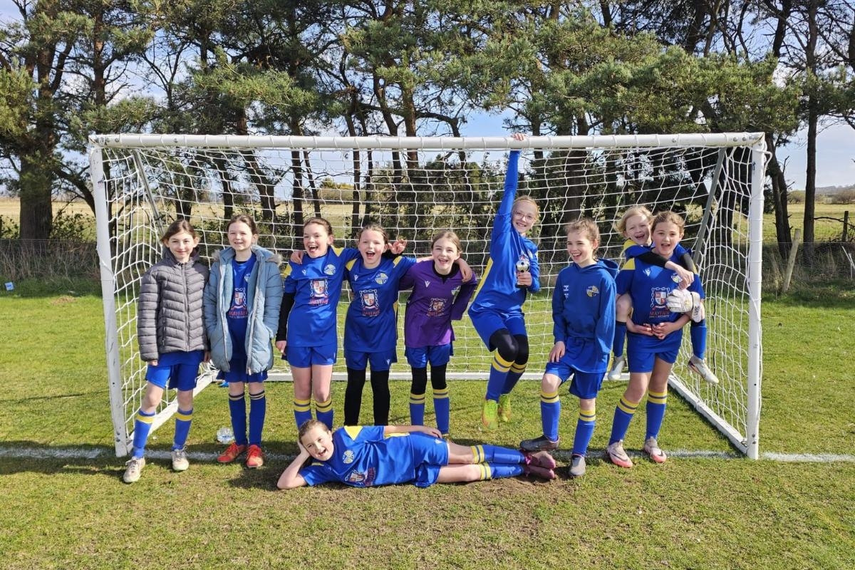 Football team swapping boots for bounces in charity challenge